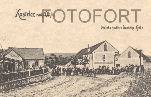 Kostelec nad Ohří 1912a